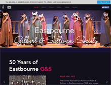 Tablet Screenshot of eastbournegands.com